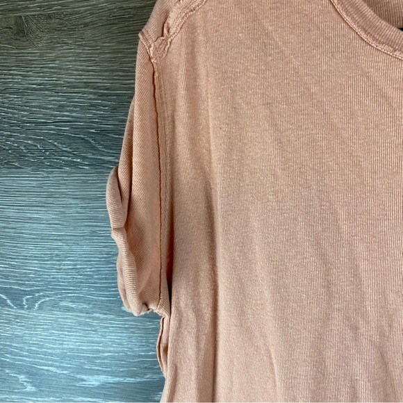 We the Free Free People BF Linen Tee Size Small - Picture 8 of 10